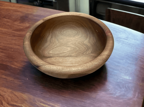 Moroccantastics Moroccan Handmade Walnut Wood Salad Bowl and Serving Bowls, Set of 3 