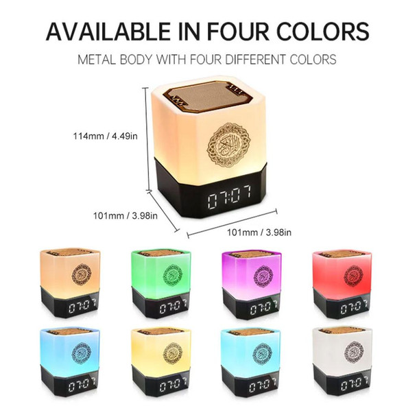  Square Cube Portable and Digital mp3 Bluetooth Quran Player 