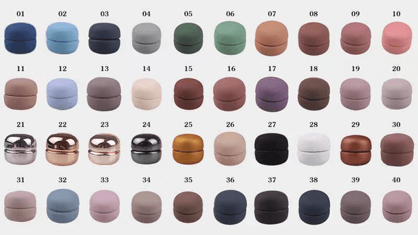  Magnetic Hijab Pins Set - 8 Pairs in Green, Peach, Navy, White, Beige, Pink, Grey, Black | Strong Pinless Hijab Magnets for Secure Scarf and Headwrap Styling 