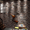 Vintage Stone Brick Wallpaper For Walls Roll 3D PVC Waterproof Wallpapers For Living Room Restaurant Desktop Papel De Parede 3D