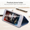 For Huawei P20 Mate 10 Pro P10 lite Case Capa Clear Mirror Flip Phone coque Cover For Huawei Mate 9 8 honor V10 P9 P10 Plus Case
