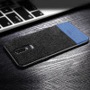 oneplus 6 case cover one plus 6 back cover silicone edge men business fabric shockproof case coque MOFi original 1+6 case