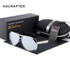 HDCRAFTER Fashion Men's UV400 Sunglasses 2016 New Mirror Eyewear Sun Glasses For Men With Case Box oculos de sol feminino ABS-3