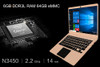 YEPO 737A laptop Apollo 13.3 inch Laptop Intel Celeron N3450 Notebook gold/grey colour 6GB RAM 64GB eMMC or 128GB SSD 192GB SSD
