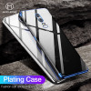 MOOJECAL For Oneplus 6 Smart Phone Cases Clear Plating Soft Cover For One Plus 6 Case Protective Back Cover For Oneplus 6