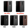 100% Original Official Oneplus 6 Case Sandstone Nylon Silicon 1+6 One Plus 6 Case Wood Back Cover Oneplus 6 Cover Case Coque