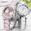 2017 LONGBO Brand Fashion Watch Women Luxury Ceramic And Alloy Bracelet Analog Wristwatch Relogio Feminino Montre Relogio Clock