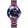 2018 Luxury Brand lady Crystal Watch Women Dress Watch Fashion Rose Gold Quartz Watches Female Stainless Steel Wristwatches