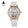 BGG brand Hollow women's Luxury Creative watch womens casual Watches leather ladies dress Quartz Wristwatch female clock hours