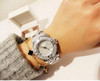 2017 New Women Rhinestone Watches Lady Dress Women watch Diamond Luxury brand Bracelet Wristwatch ladies Crystal Quartz Clocks