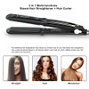 Professional Steam Hair Straightener Ceramic Vapor Hair Flat Iron Seam Hair Straightening Iron Curler Steamer Hair Styling Tool