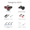 Holy Stone HS210 Mini RC Drone Quadcopters 3pc 220mAh Batteries Headless Mode One Key Return Auto Hovering 3D Flip VS JJRC H36