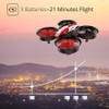 Holy Stone HS210 Mini RC Drone Quadcopters 3pc 220mAh Batteries Headless Mode One Key Return Auto Hovering 3D Flip VS JJRC H36