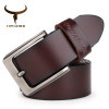COWATHER men belt cow genuine leather designer belts for men high quality fashion vintage male strap for jaens cow skin XF002