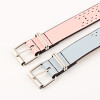 Badinka 2018 New Wide White Red Black Faux Leather Belts for Women Dresses Jeans Casual Silver Pink Buckle Strap Belt Waistband
