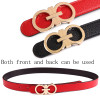 Designer Belts Women High Quality Luxury Brand Ceinture Femme Casual double gg Lady Belt genuine Leather For Jeans Off White