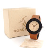 2017 BOBO BIRD New Men Wood Watch Genuine Leather Strap Wooden Watches for Men and Women Luxury Top Brand C-H13