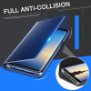 Clear View Mirror Smart Case For OPPO R15 R11 plus f7 f5 A71 A83 A59 find x Flip Stand Cover for VIVO V9 X21 X20 Plus Y85 NEX   