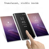 For OPPO F7 Case Flip Coque KOOSUK Plating Mirror Clear Smart Awaken View Stands Phone Cover Fundas capa