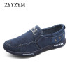 ZYYZYM New 2018 Canvas Men Shoes Comfortable Denim Casual Shoes Plimsolls Breathable Spring Autumn Man Flats