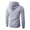 Covrlge 2018 Spring New Men Hoodies Men's Solid Hooded Sweatshirt Fashion Slim Thin Sportswear Male Tracksuit Cardigan MWW083