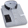 Men Dress Shirt 2018 Spring New Arrival Button Down Collar High Quality Long Sleeve Slim Fit Mens Business Shirts S-4XL YN026