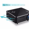 Excelvan LED1018 Mini Portable LCD Projector With HDMI USB VGA AV SD Multimedia Interfaces Support 1080P For Movie Home Cinema