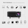 Excelvan LED1018 Mini Portable LCD Projector With HDMI USB VGA AV SD Multimedia Interfaces Support 1080P For Movie Home Cinema