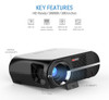 VIVIBRIGHT GP100 Android Projector Full HD 3200 Lumen 1080P WIFI Bluetooth LED LCD Home Theater Cinema Video Projector Proyector