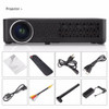 Excelvan DLP800WM Projector Android 4.4 400ANSI Lumens WIFI/Bluetooth/3D/Miracast/USB /SD/RJ45/VGA/HDMI/AV HD Theater Proyector