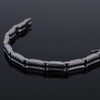 Trendy Black Silicone Bracelets For Men 10MM Wide 316L Stainless Steel Man Bracelet Bangle Fashion Jewelry Accessories TrustyLan