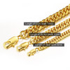 TrustyLan Fashion Male Accessories Gold Color Copper Chain Bracelet For Man Men's Bracelets Armband Bracelet Gifts For Him