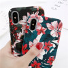 Lovebay Phone Case For iPhone X 8 7 6 6s Plus 5 5s Pretty Floral Cartoon Leaves Flower Pattern Hard PC Cover Cases For iPhone 8