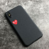 Lovebay Phone Case For iPhone X 8 7 6 6s Plus Hot Love Play Comme Des Garcons Hard Matte Frosted Back Cover Cases For iPhone 8