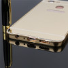 Luxury Aluminum For OPPO F7 Phone case Metal Frame Acrylic Rose Gold Mirror Back Cover For OPPO F7 F 7 Case 6.2 inch