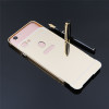 Luxury Aluminum For OPPO F7 Phone case Metal Frame Acrylic Rose Gold Mirror Back Cover For OPPO F7 F 7 Case 6.2 inch