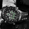 Watch Men Fashion Sport Quartz Clock Mens Watches Top Brand Luxury Led Digital Waterproof Black Wrist Watch Relogio Masculino