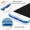 KISSCASE Soft Gradient Silicone Cases For iPhone XS Plus Ultra Slim Bumper Case For iPhone 5S SE 6S 7 8 Plus X 2018 Back Covers 
