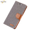 KISSCASE Book Flip Cloth Skin Phone Case For Samsung Galaxy S8 S8 Plus S7 S7 Edge S6 Edge Note 8 Magnetic Wallet Card Slot Cover