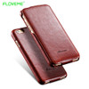 FLOVEME For iPhone 8 7 6 6s Plus 5S SE Case Certical Flip Leather Case For iPhone 6 6s 7 5 5S SE Magnetic Full Cover Pouch Case 