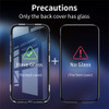 Magnetic Adsorption Case for Samsung Galaxy S8 S9 Plus Note 8 9 S7 Edge Tempered Glass Cover Magnet Cases for Samsung S8 S9 Plus