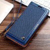Note 9 Denim Magnetic Flip PU Leather Wallet Case For Samsung Galaxy s9 S8 plus S7 S7 edge Note 8 Holder Case Cover Handcord