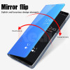 Luxury Clear Mirror Smart View Cases For Xiaomi Redmi Note 5 Pro Flip Phone Case For Xiaomi Redmi 4X Case Redmi 5 Plus Cover