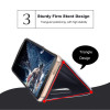 Clear View Mirror Smart Case For Samsung S8 S9 Plus S7 Edge Leather Flip Case For Samsung Galaxy J3 J5 J7 2017 A3 A5 A7 A8 Cover
