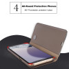Clear View Mirror Smart Case For Samsung S8 S9 Plus S7 Edge Leather Flip Case For Samsung Galaxy J3 J5 J7 2017 A3 A5 A7 A8 Cover