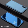 Clear Smart View Mirror Flip Case For Huawei P9 P10 P20 lite Pro P Smart Phone Cover For Hornor 8 9 Lite 7A 7C Pro Y7 Prime 2018