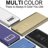 Mirror Flip Clear View Case For Xiaomi Redmi 5 Plus 4X Note 4X 3 5A Phone Stand Smart Cover For Xiaomi Mi A1 Mix 2 mi 5C 5X 6