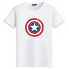 Captain America Shield T-shirts Men Short Sleeve Slim t shirts Avengers Civil War 3D Printing Summer Cool Cartoon Hip Hop tshirt