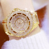 Golden Silver Rose Gold Famous Brand 2018 New Luxury Contena Ladies Watches Rhinestone Full Diamonds Women Dress Watches