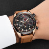  LIGE Mens Watches Top Brand Luxury Quartz Gold Watch Men Casual Leather Military Waterproof Sport Wristwatch Relogio Masculino